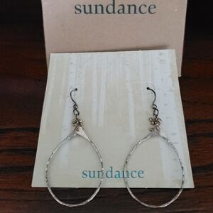 Sundance Sterling Silver Teardrop Earrings.
